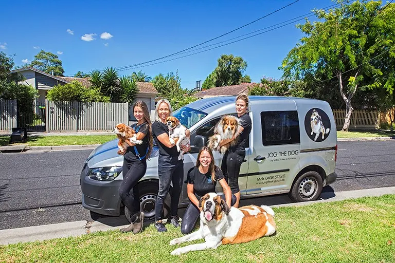 The Jog the Dog team